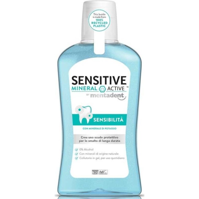 Mentadent collutorio mineral active protezione sensibilità 300 ml