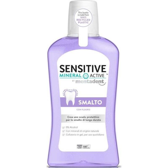 Mentadent collutorio mineral active smalto 300 ml Mentadent collutorio mineral active smalto 300 ml