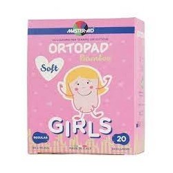 Ortopad Soft Girls Regular cerotti oculare misura M 20 Pezzi