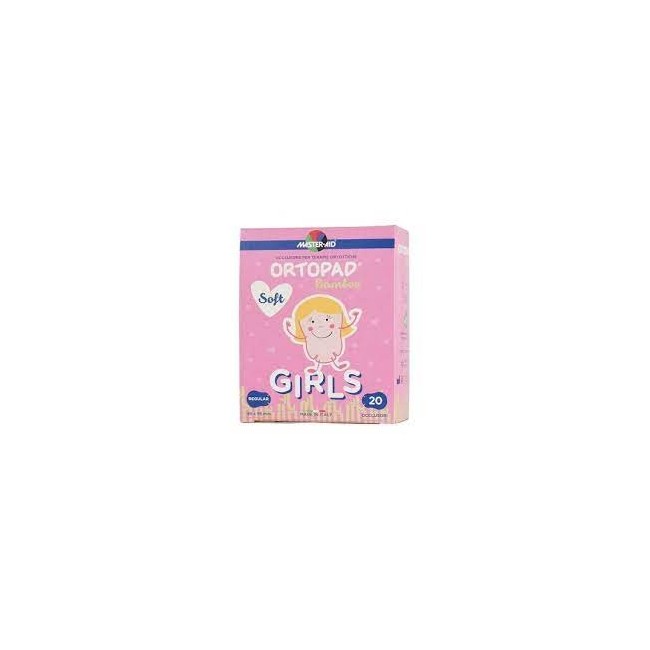 Ortopad Soft Girls Regular cerotti oculare misura M 20 Pezzi