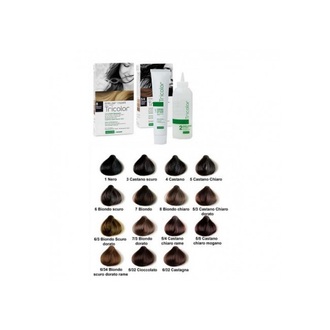 Specchiasol Tricolor 7,3 biondo dorato crema colorante per capelli Specchiasol Tricolor 7,3 biondo dorato crema colorante per capelli