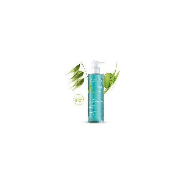 Aderma Phys-ac Gel Detergente per pelle grassa 400 Ml