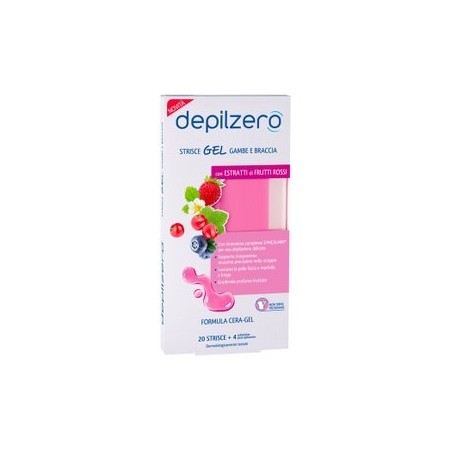 Sodalco Depilzero Strisce Gel Gambe Braccia 20 Pezzi Sodalco Depilzero Strisce Gel Gambe Braccia 20 Pezzi