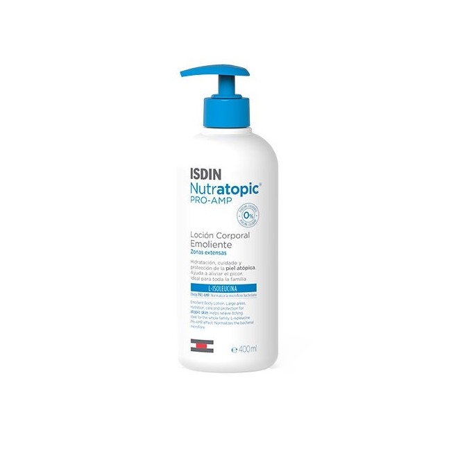 Isdin Nutratopic Pro-amp Lozione per pelle atopica 400 Ml