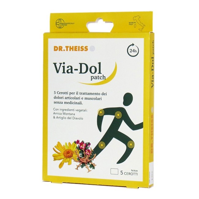 Naturwaren Italia Dr Theiss Via-dol Patch 5 Cerotti Naturwaren Italia Dr Theiss Via-dol Patch 5 Cerotti
