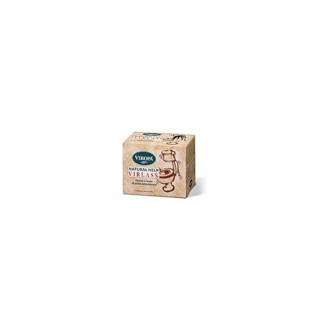 Viropa Natural Help Virlass tisana a base di erbe 15 Bustine Viropa Natural Help Virlass tisana a base di erbe 15 Bustine
