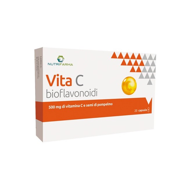 Aqua Viva Vita C Bioflavonoidi integratore 20 Capsule Aqua Viva Vita C Bioflavonoidi integratore 20 Capsule
