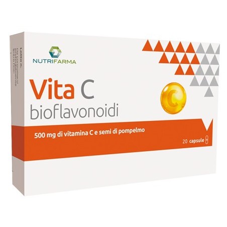 Aqua Viva Vita C Bioflavonoidi integratore 20 Capsule Aqua Viva Vita C Bioflavonoidi integratore 20 Capsule