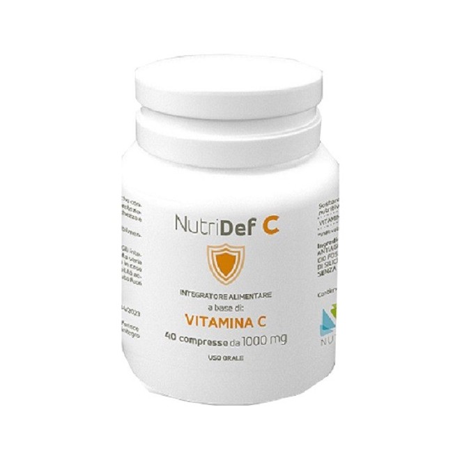 Nutrileya Nutridef C 40 Compresse di vitamina C Nutrileya Nutridef C 40 Compresse di vitamina C