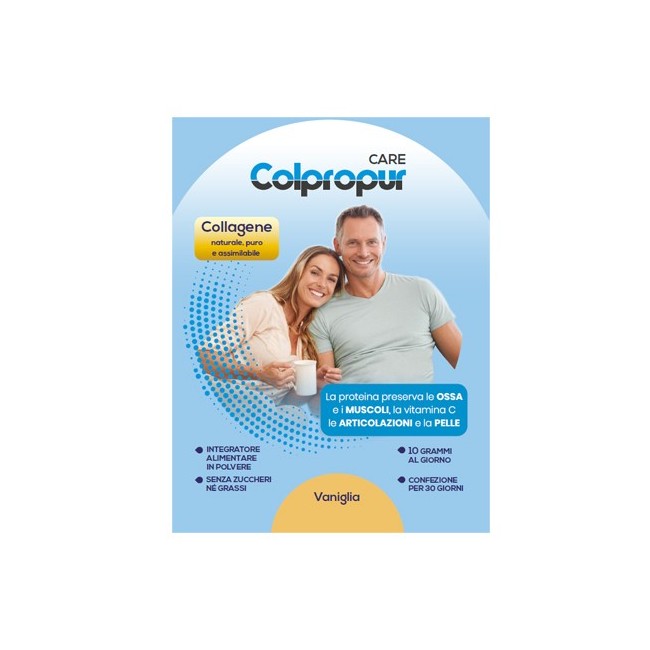 Protein Sa Colpropur Care Integratore Collagene Vaniglia 300 Gr