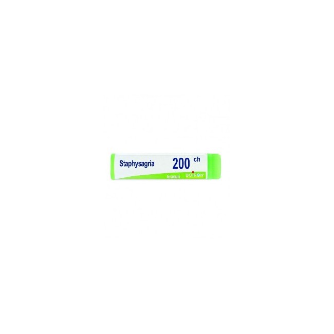 Boiron Staphysagria granuli 200 CH contenitore monodose