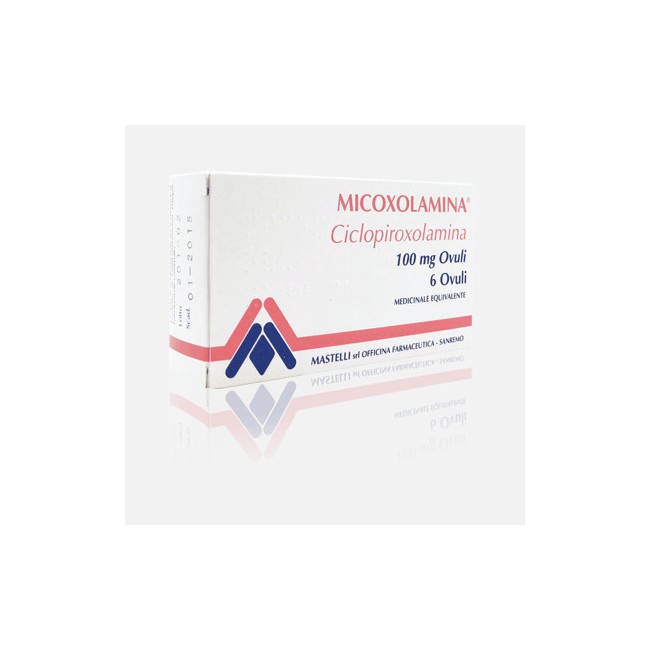Micoxolamina 6 Ovuli Vaginali 100mg Micoxolamina 6 Ovuli Vaginali 100mg