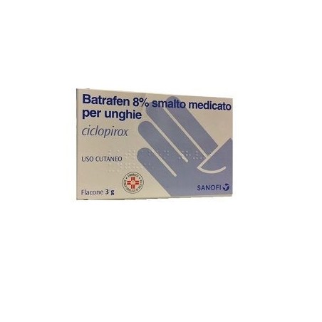 Batrafen Smalto Unghie 3g 8% Batrafen Smalto Unghie 3g 8%