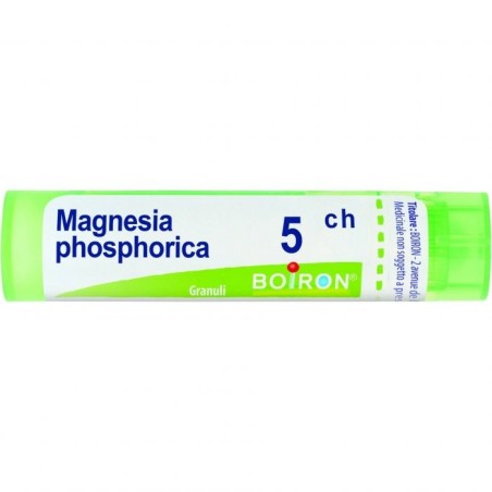 Boiron Magnesia phosphorica 80 granuli 5 CH contenitore multidose Boiron Magnesia phosphorica 80 granuli 5 CH contenitore multidose