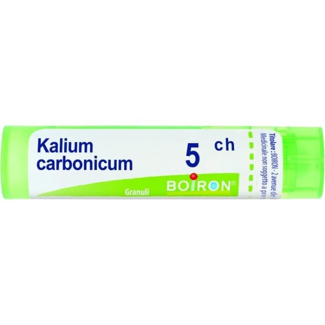 Boiron Kalium Carbonicum 5ch Granuli Boiron Kalium Carbonicum 5ch Granuli