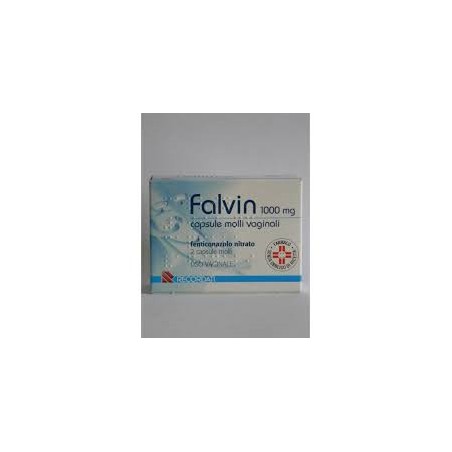Falvin T*2 Capsule Vaginali Molli 1000mg