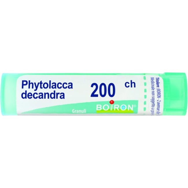 Boiron Phytolacca Decandra 200ch Granuli Boiron Phytolacca Decandra 200ch Granuli
