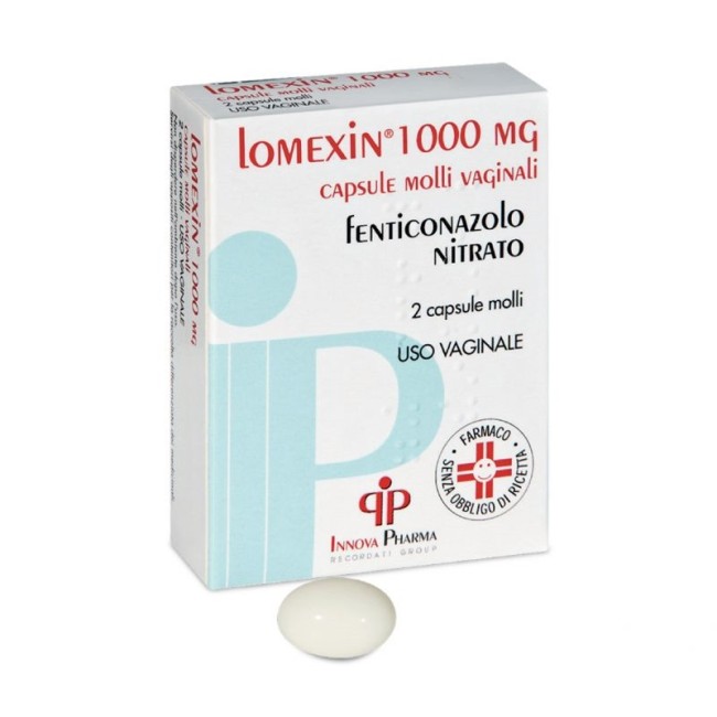 Lomexin*2 Capsule Molli Vaginali 1000mg Lomexin*2 Capsule Molli Vaginali 1000mg