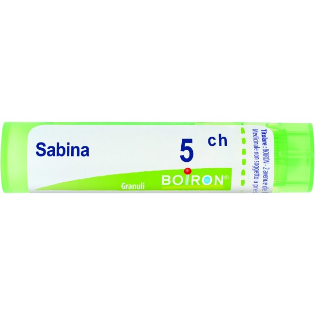 Boiron Sabina 5ch Granuli Boiron Sabina 5ch Granuli