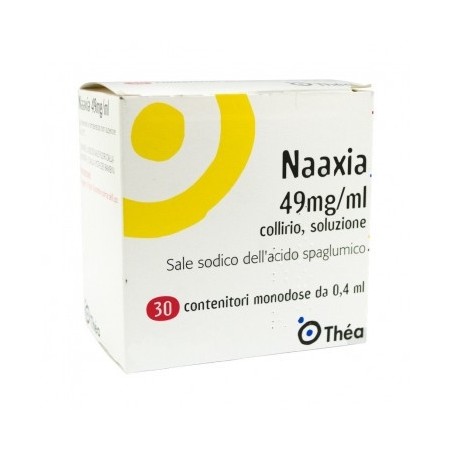 Naaxia Collirio 30 Monodose 0,4ml 1d 4,9%