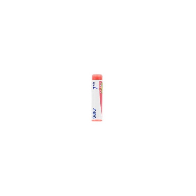 Boiron Sulfur 7 ch globuli medicinale omeopatico Boiron Sulfur 7 ch globuli medicinale omeopatico