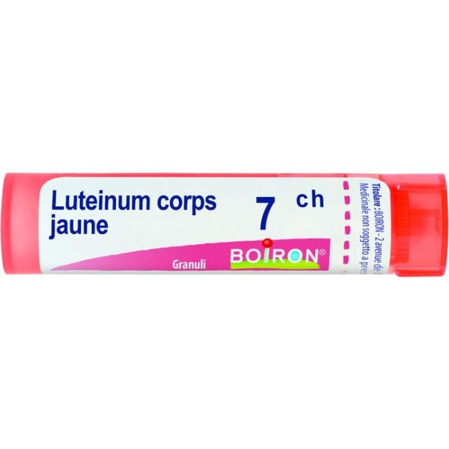Boiron Luteinum 7 Ch Granuli Boiron Luteinum 7 Ch Granuli