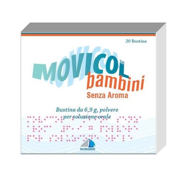 Movicol Bambini Senza Aroma 20 Bustine Movicol Bambini Senza Aroma 20 Bustine