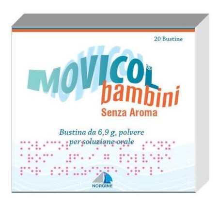Movicol Bambini Senza Aroma 20 Bustine Movicol Bambini Senza Aroma 20 Bustine
