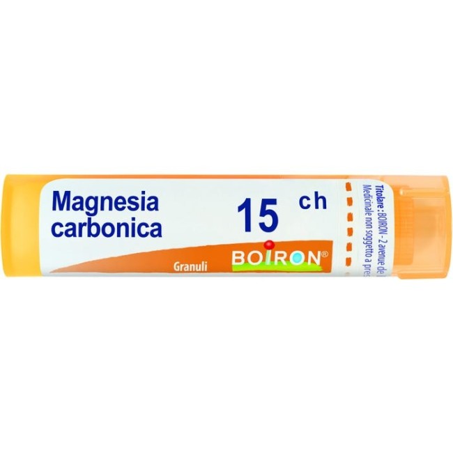 Boiron Magnesia Carbonica 15ch Granuli Boiron Magnesia Carbonica 15ch Granuli
