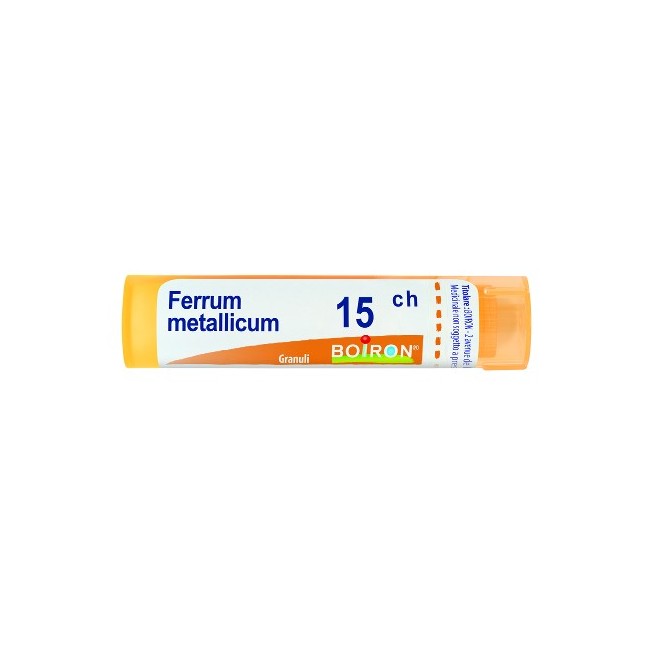 Boiron Ferrum Metallicum 15ch Granuli Boiron Ferrum Metallicum 15ch Granuli