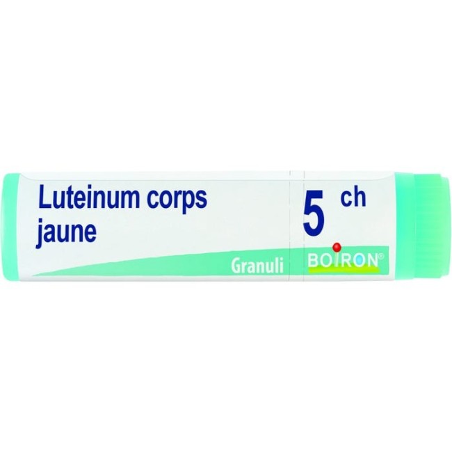 Boiron Luteinum Corps Jaune 5ch Globuli 4g Boiron Luteinum Corps Jaune 5ch Globuli 4g