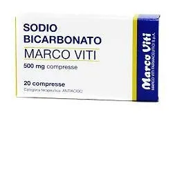 Sodio Bicarbonato Marco Viti* 20 Compresse 500mg