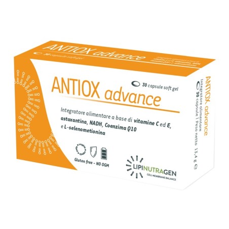 Lipinutragen Antiox advance integratore 30 capsule soft gel Lipinutragen Antiox advance integratore 30 capsule soft gel