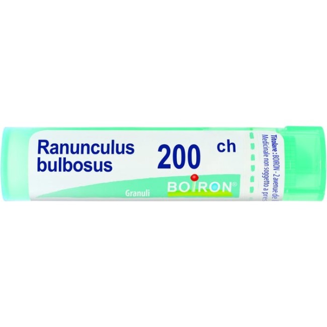 Boiron Ranunculus Bulbosus 200 ch granuli omeopatici Boiron Ranunculus Bulbosus 200 ch granuli omeopatici