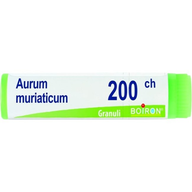 Boiron Aurum muriaticum 200ch dose granuli Boiron Aurum muriaticum 200ch dose granuli