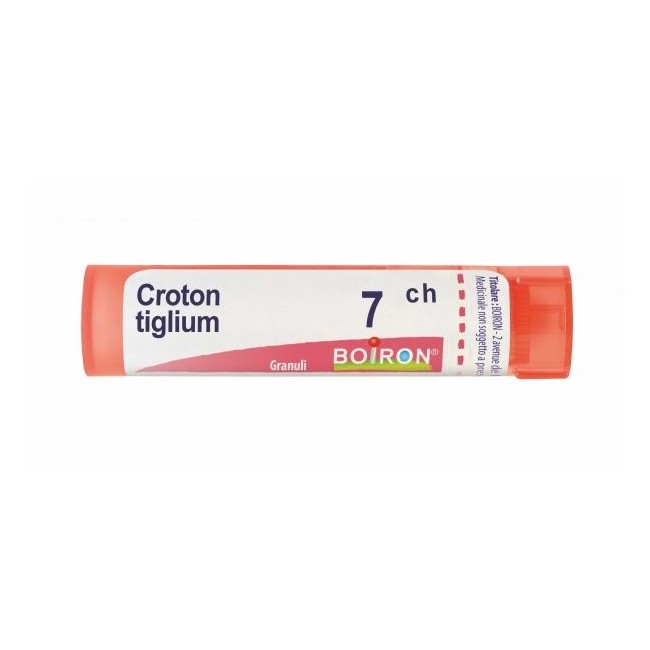 Boiron Croton tiglium 07ch tubo granuli Boiron Croton tiglium 07ch tubo granuli
