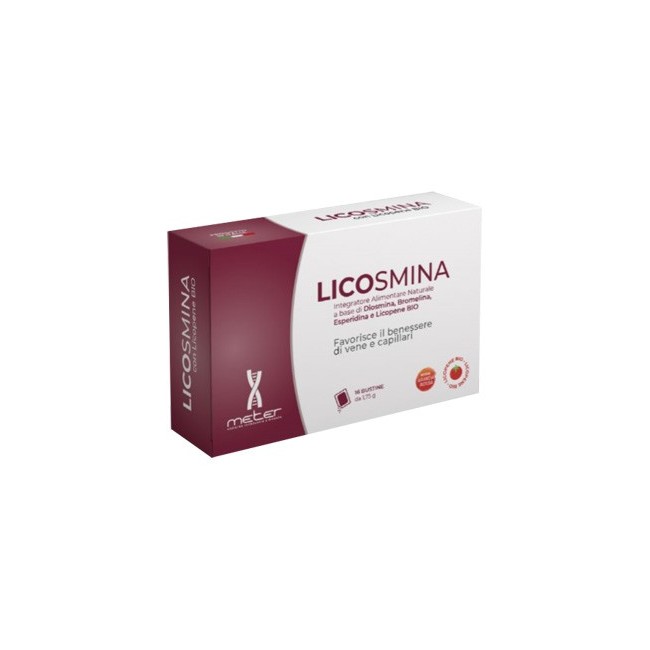 Meter Licosmina 16 bustine per la circolazione periferica Meter Licosmina 16 bustine per la circolazione periferica