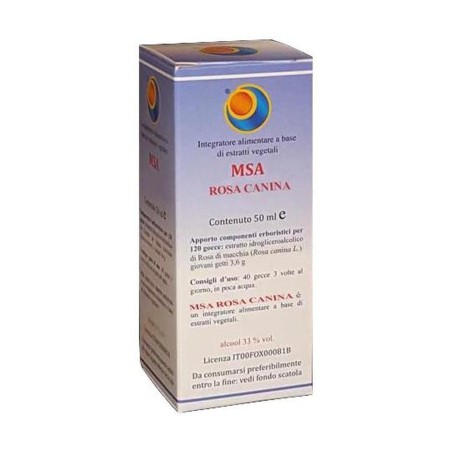 Herboplanet Msa Rosa Canina gocce 50 Ml Herboplanet Msa Rosa Canina gocce 50 Ml