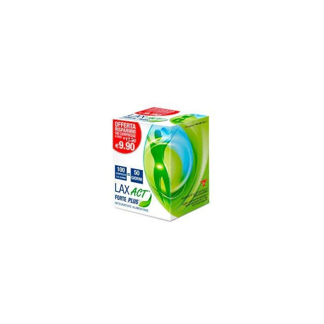 F&F srl Lax act forte plus intergratore 100 compresse
