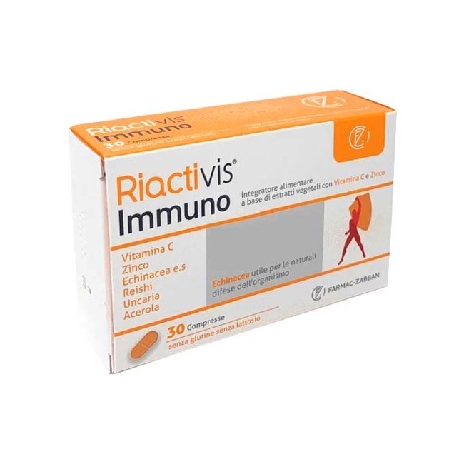Farmac-Zabban Riactivis immuno integratore 30 compresse Farmac-Zabban Riactivis immuno integratore 30 compresse