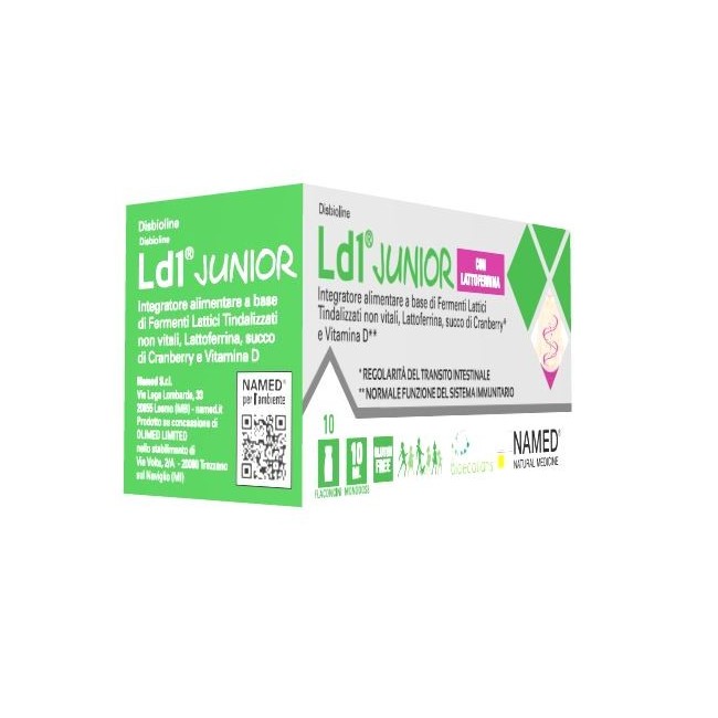 Named Disbioline Ld1 Junior 10 Flaconcini Monodose 10 Ml Named Disbioline Ld1 Junior 10 Flaconcini Monodose 10 Ml