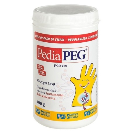 Pediatrica Specialist Pediapeg polvere per la stitichezza 400 G