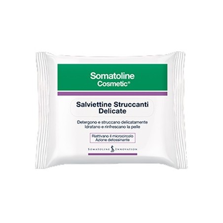 Somatoline Cosmetic Viso Salviette Struccanti 20 Pezzi Somatoline Cosmetic Viso Salviette Struccanti 20 Pezzi