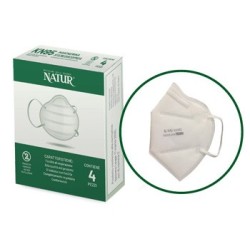 Natur Mascherina Anti-appannamento Kn95 4 Pezzi