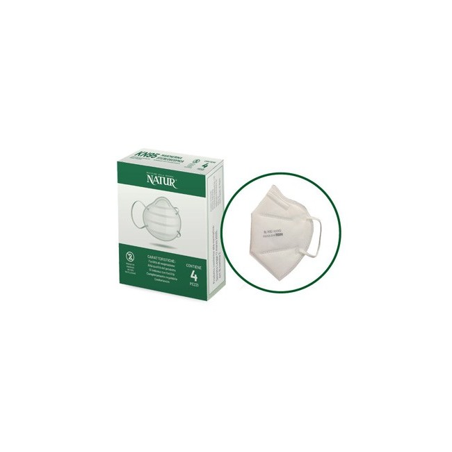 Natur Mascherina Anti-appannamento Kn95 4 Pezzi Natur Mascherina Anti-appannamento Kn95 4 Pezzi