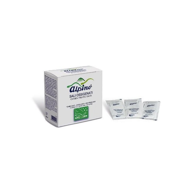 Giovanardi Farmaceutici Alpino Sali Ossigenati Pediluvio 20 Buste