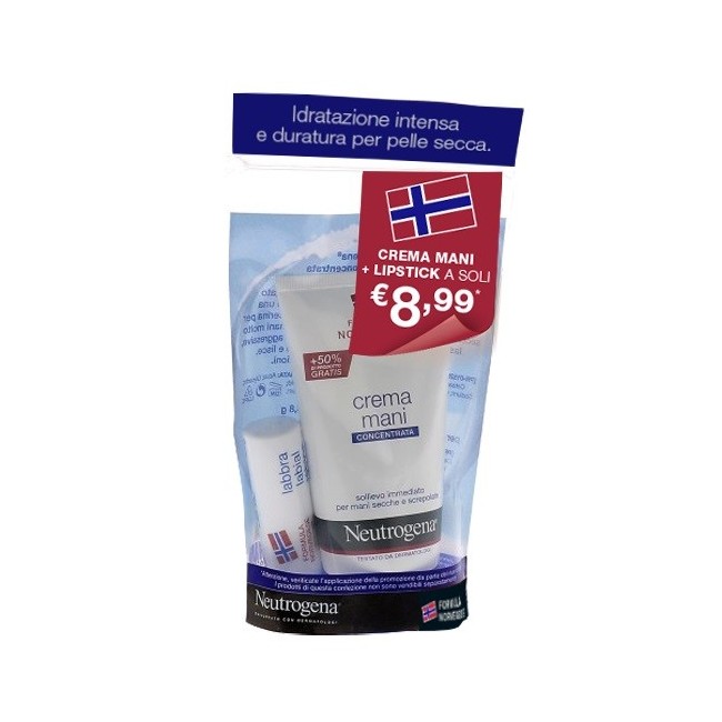 Neutrogena Crema Mani Concentrata + Lipstick Bundle Neutrogena Crema Mani Concentrata + Lipstick Bundle