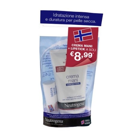 Neutrogena Crema Mani Concentrata + Lipstick Bundle Neutrogena Crema Mani Concentrata + Lipstick Bundle