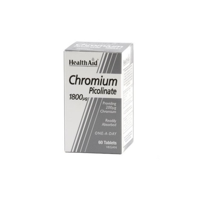 Healthaid Italia Cromo Picolin integratore 60 Compresse Healthaid Italia Cromo Picolin integratore 60 Compresse