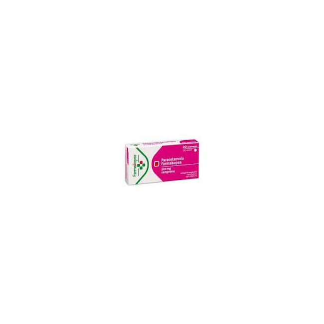 Paracetamolo Farmakopea* 20 Compresse 500mg